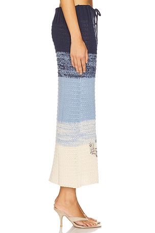 Agua Bendita x REVOLVE Mira Skirt in Navy