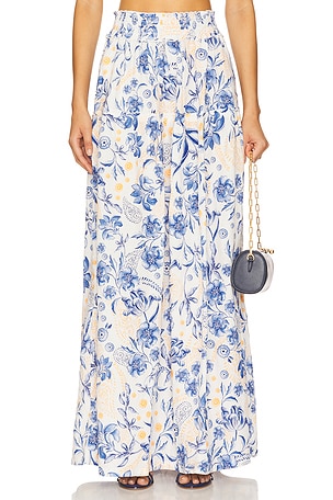 Jenna Maxi Skirt Agua Bendita