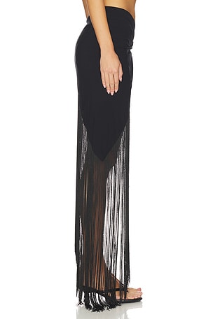 Agua Bendita x REVOLVE Marianne Skirt in Black. Size S/M. Also