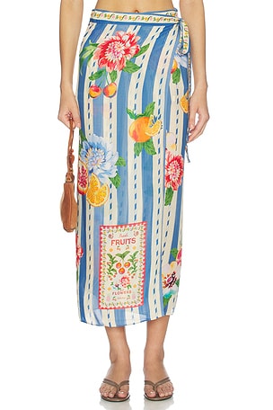 Zinna Basket Sarong Agua Bendita