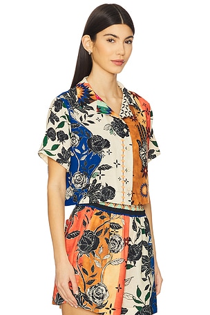 Agua Bendita x REVOLVE Itsy Shirt in Blue,Orange
