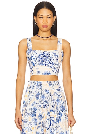 Kosia Crop Top Agua Bendita