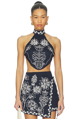 Elay Crop Top Agua Bendita