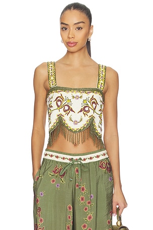 Aida Crop Top Agua Bendita