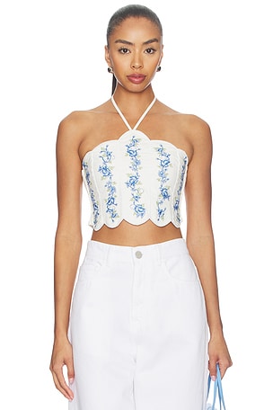 Serenity Ivy Top Agua Bendita