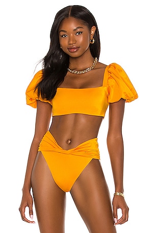 Calista Arabella Bikini Top Agua Bendita