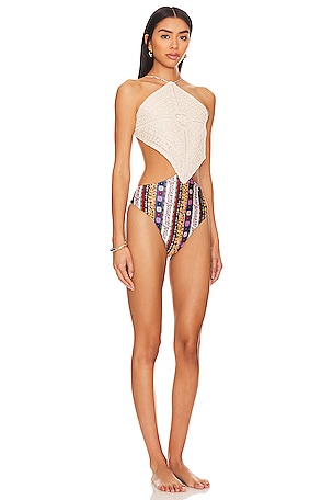 Agua Bendita Adara One Piece in Cream