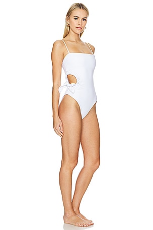 Agua Bendita X Revolve Esme One Piece in White