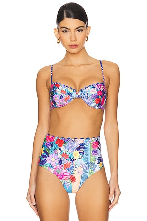 Piper Vessel Bikini Top Agua Bendita