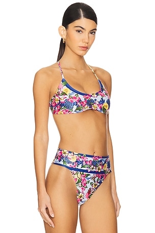 Agua Bendita Lilou Ventura Bikini Top in Multi
