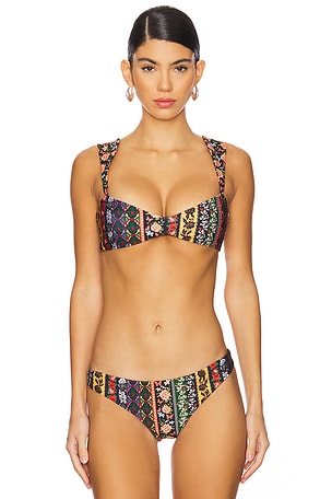 x REVOLVE Malory Bikini Top Agua Bendita