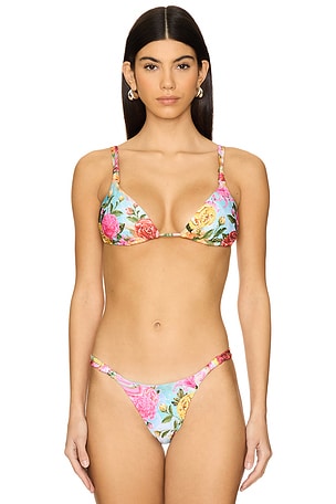 Sunny Mirage Bikini Top Agua Bendita