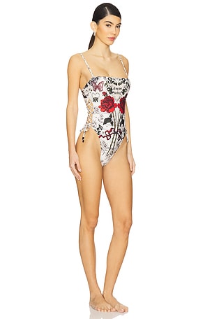 Agua Bendita Russet One Piece in Ivory