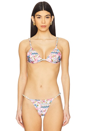 Belle Bikini Top Agua Bendita