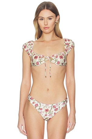 LUPITA AURA 크랍 탑 비키니 탑 Agua Bendita