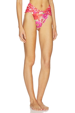 Agua Bendita x REVOLVE Lily Brazilian Bottom in Multi