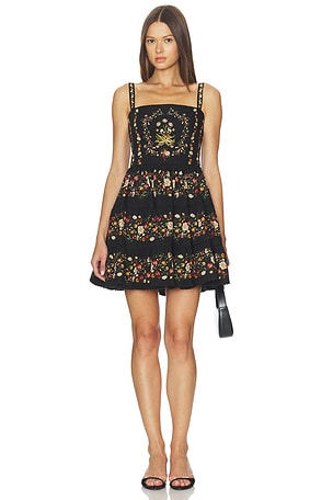 Lima Mini Dress Agua by Agua Bendita