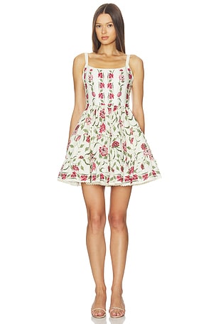 Granadilla Mini Dress Agua by Agua Bendita