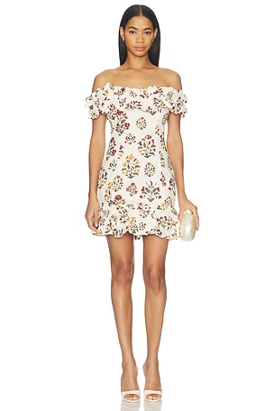 Jardin Mini Dress Agua by Agua Bendita