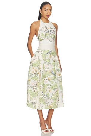 Agua by Agua Bendita Balsa Anhelo Dress in Green