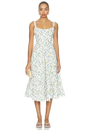 Alcaparra Brisa Dress Agua by Agua Bendita