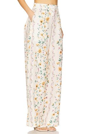 Agua by Agua Bendita Totoa Chinesis Pant in Ivory