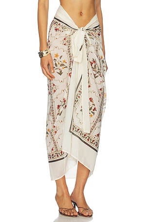 Agua by Agua Bendita Lavanda Andes Pareo in Cream