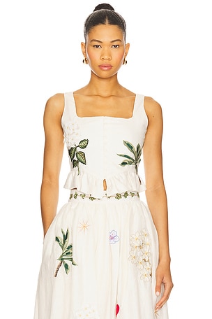 TOP SANS MANCHES ESLABON Agua by Agua Bendita