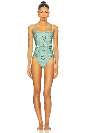 Durazno One Piece Swimsuit Agua by Agua Bendita