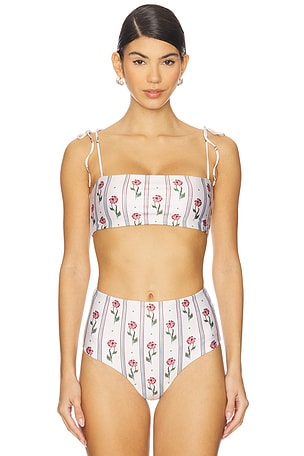 Primavera Quebrada Bikini Top Agua by Agua Bendita