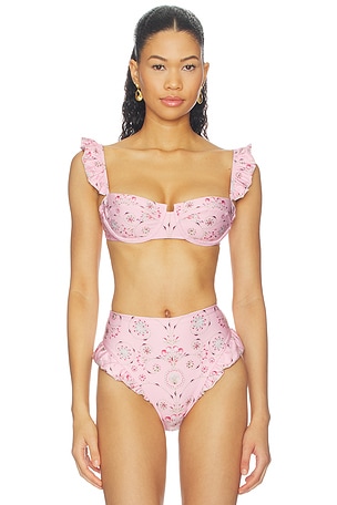 Kiwi Bikini Top Agua by Agua Bendita