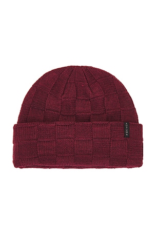 BONNET CHECKERED KNIT Autumn Headwear