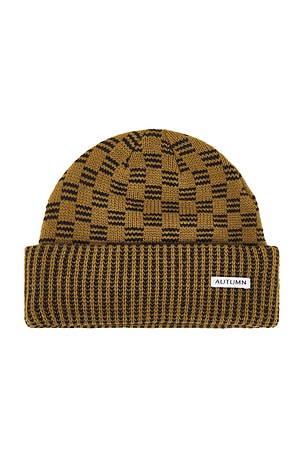 Squared Beanie Autumn Headwear