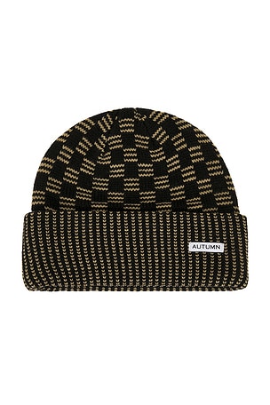 Squared Beanie Autumn Headwear