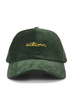 Cord 6 Panel Cap Autumn Headwear