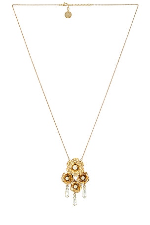 Rose Cluster Pendant Necklace Anton Heunis