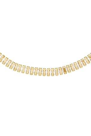 Anton Heunis Short Crystal Chain Necklace