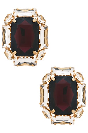 Omega Clasp Square Stud Anton Heunis