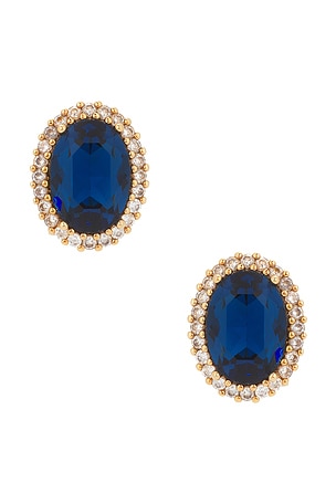 Omega Clasp Oval Stud Anton Heunis