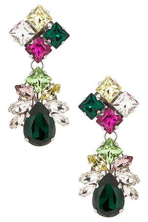 Omega Clasp Pixel & Drop Earrings Anton Heunis