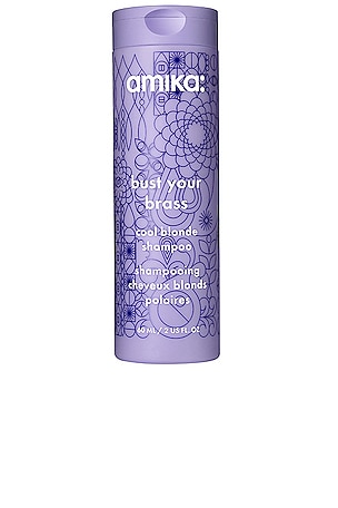Travel Bust Your Brass Cool Blonde Shampoo amika