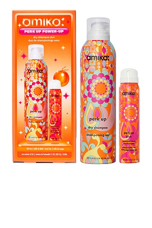 Perk Up Power-up: Dry Shampoo Duo amika