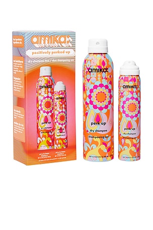 Positively Perked Up Dry Shampoo Duo amika