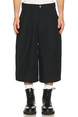 Art Community Diptych Japanese Nylon Jort in Black