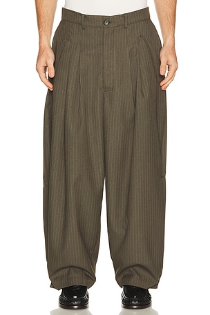 Art Community Japanese Wool Triptych Trouser in Grey