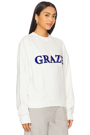 Araminta James Grazie Sweatshirt in White