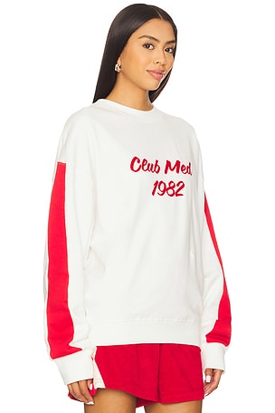 Araminta James Club Med Sweatshirt in White
