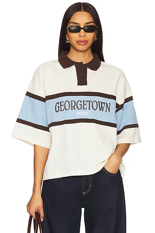 Georgetown Rugby Polo Shirt Araminta James