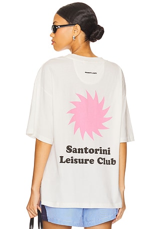 Jersey Santorini Oversized Tee Araminta James