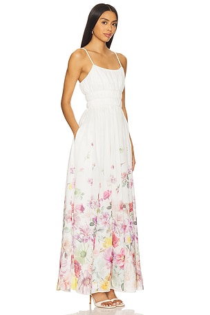 Aje Fleur Maxi Dress in Ivory
